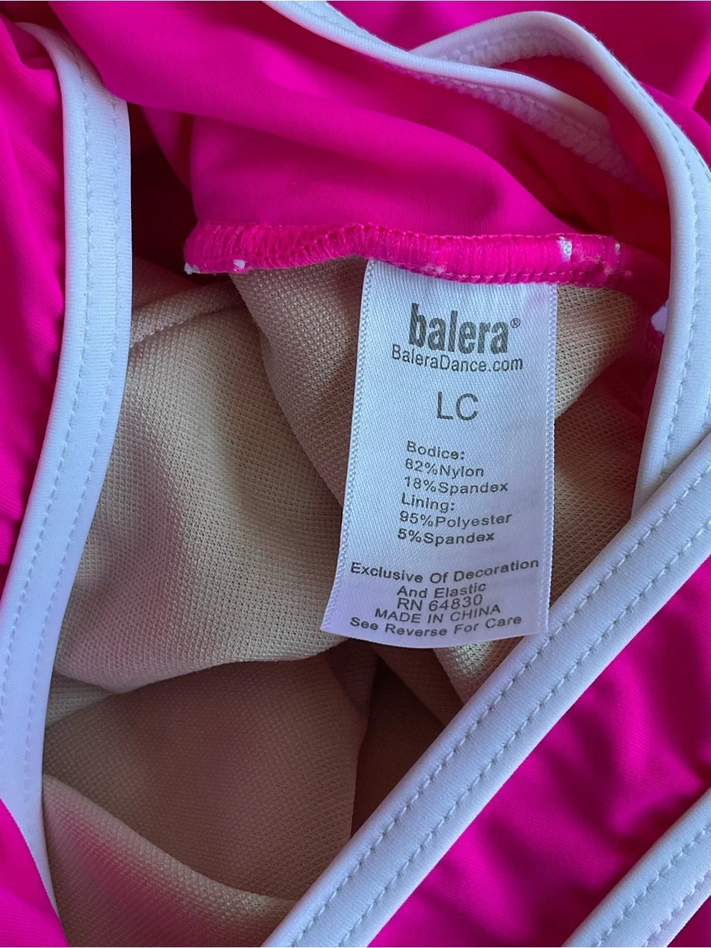 Balera Crossover Heart-back Leotard